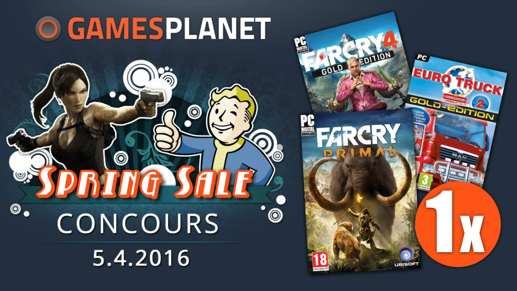 Concours – Soldes de Printemps Gamesplanet – Jour #2