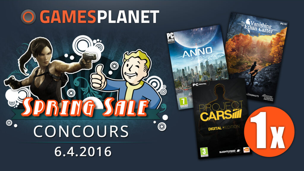 Concours – Soldes de Printemps Gamesplanet – Jour #3