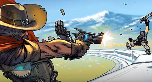 Overwatch – Premier comics pour McCree