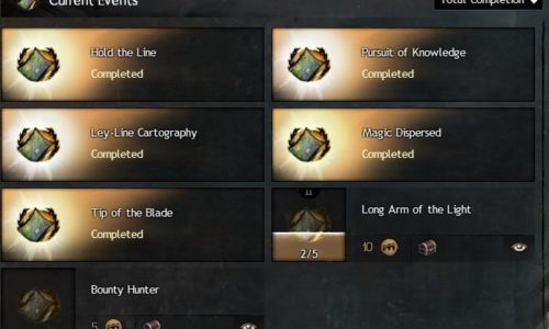 GW2 – Guide : Événements actuels