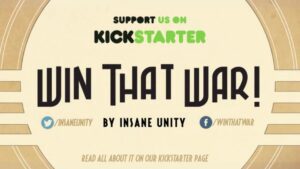 Win That War - Couverture - Kickstarter