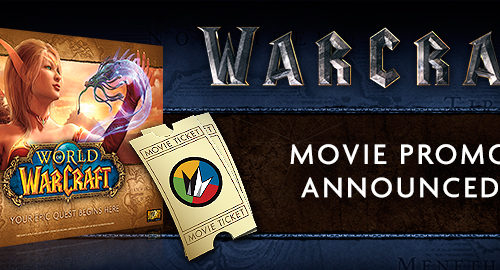 WoW – Offre promotionnelle pour la sortie du film