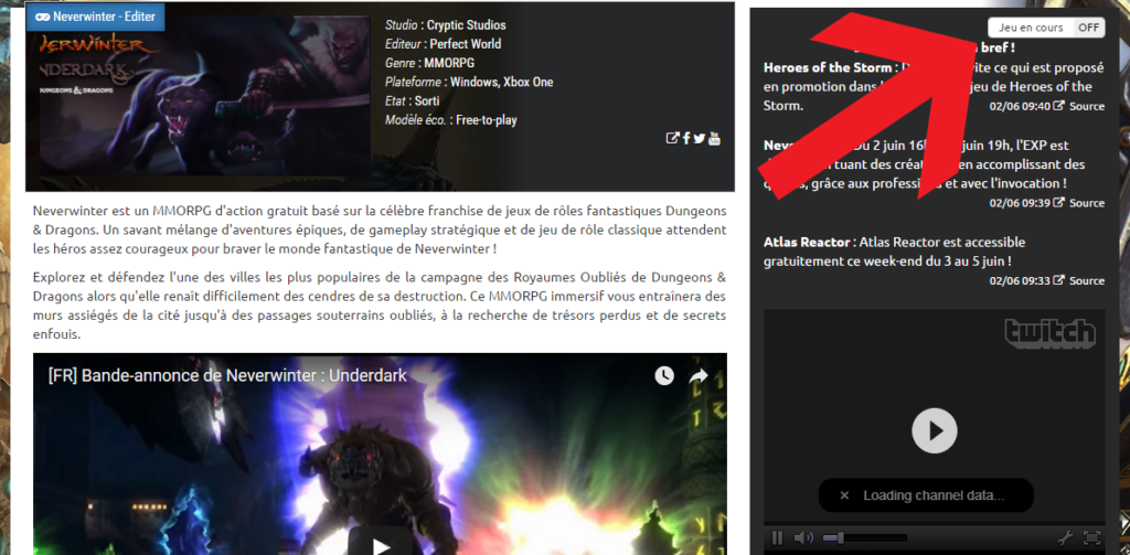 Game-Guide – Présentation des Brèves