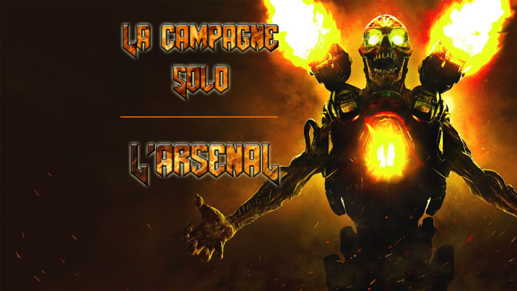 Doom – La campagne solo : l&rsquo;arsenal