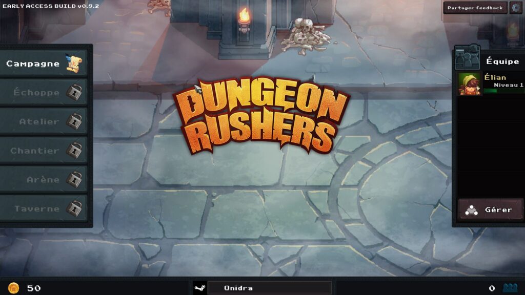 Dungeon Rushers – Pillons joyeusement du donjon