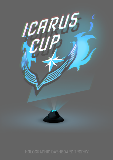 ED - Outpost Icarus Cup Dashboard trophy Decal