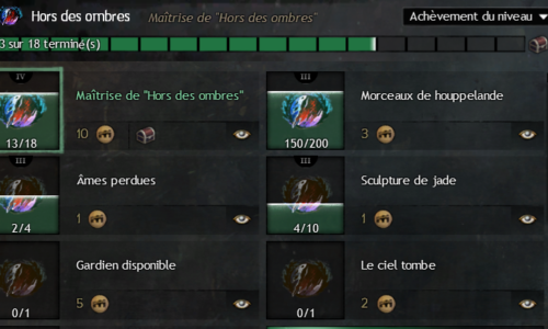 GW2 – Hors des ombres : Succès