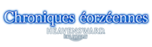 FFXIV - Les Chroniques éorzéennes - Heavensward - couverture - logo