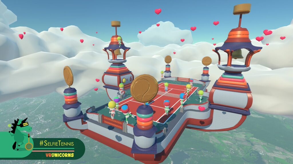 #SelfieTennis – Une étrange partie de tennis en VR