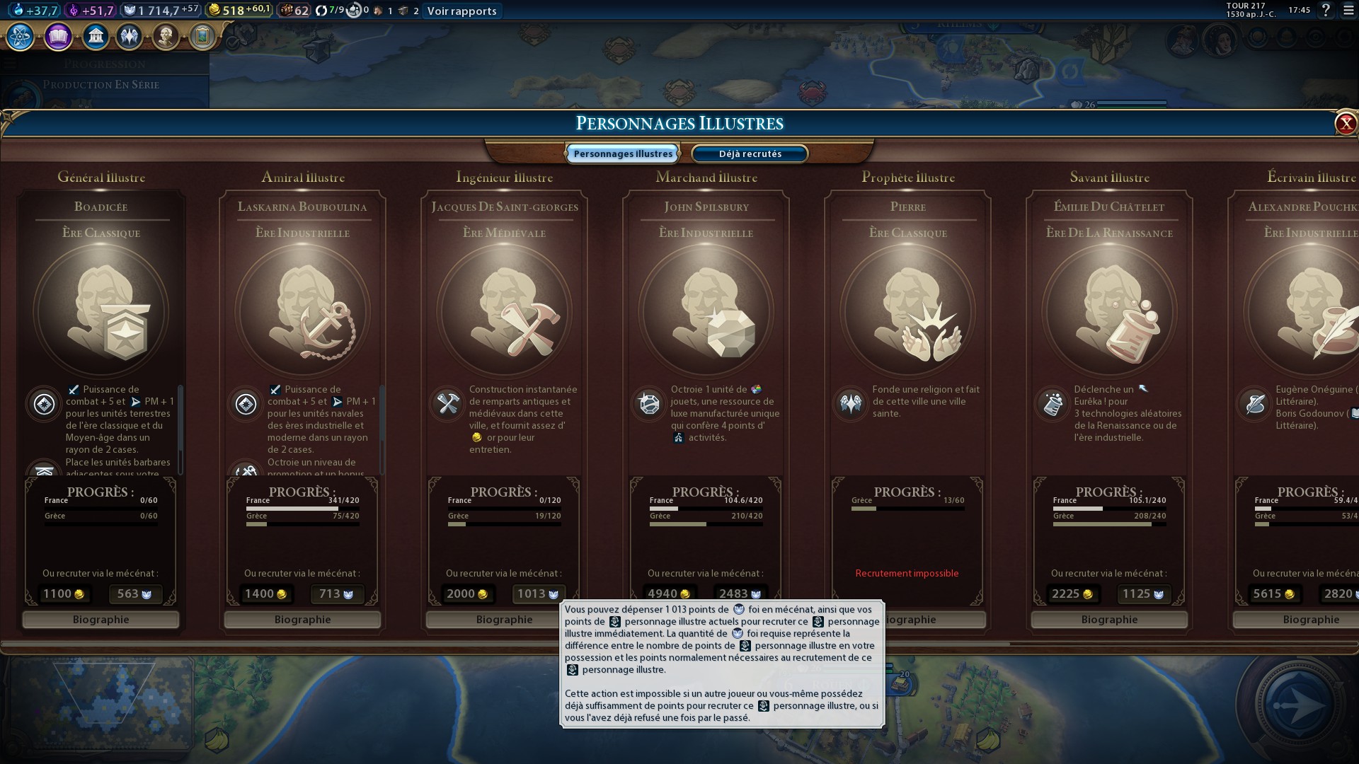 Civilization VI - Guide des personnages illustres - Game-Guide