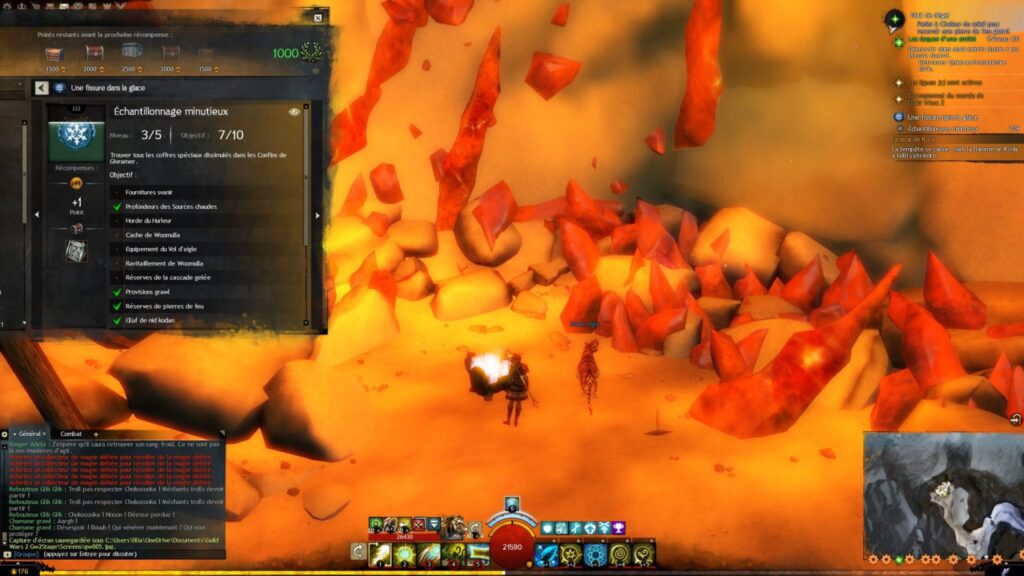 GW2 – Une fissure dans la glace : guide des succès