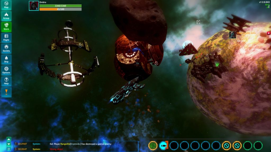 Nebula Online – Un MMORPG spatial indépendant