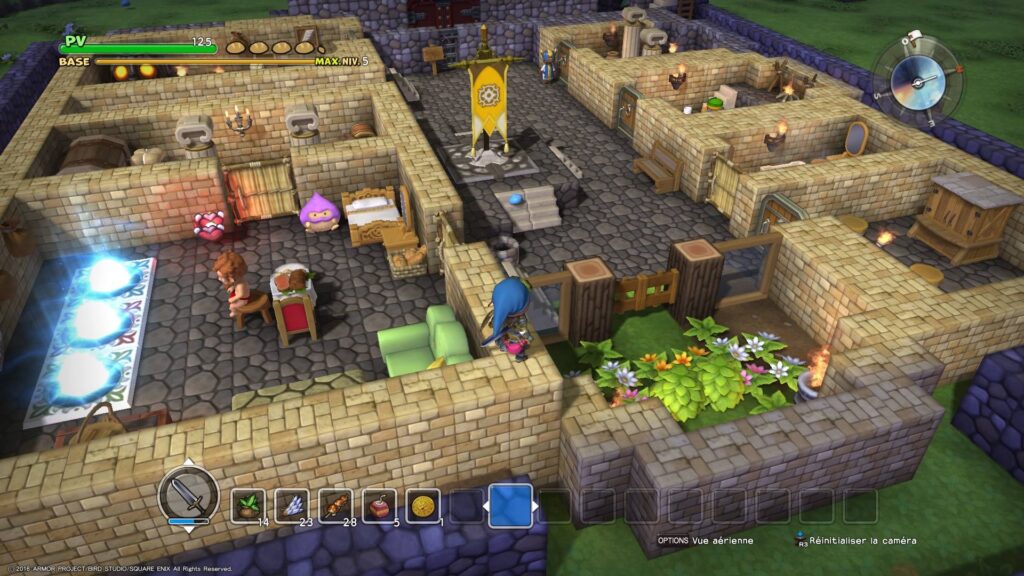 Dragon Quest Builders – Les aménagements
