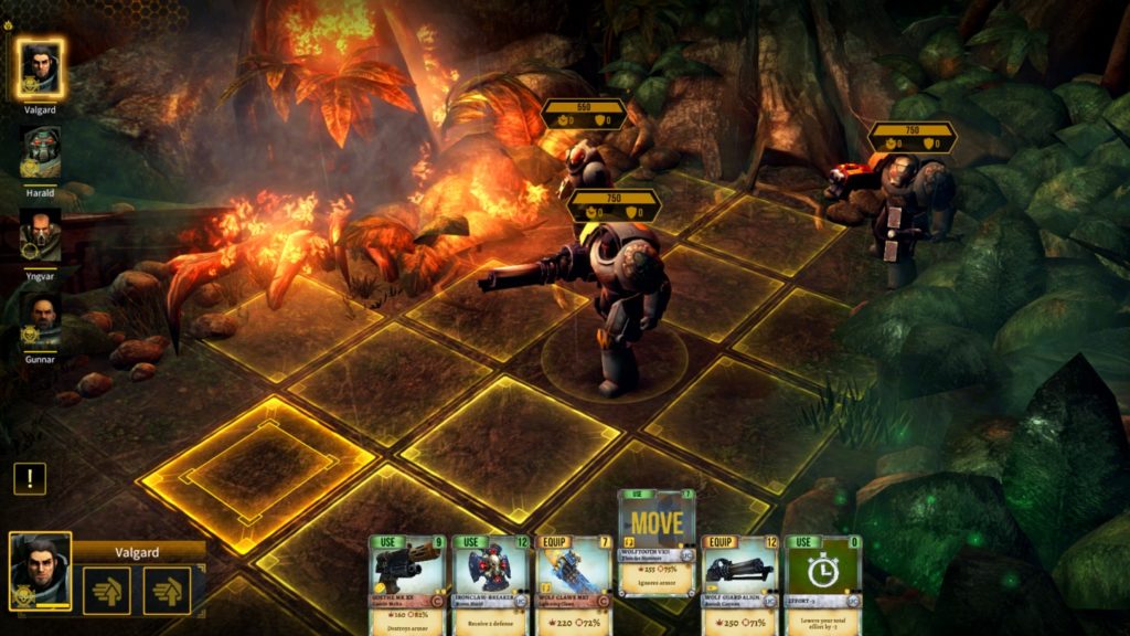 Warhammer 40,000: Space Wolf – Nouvelle interface