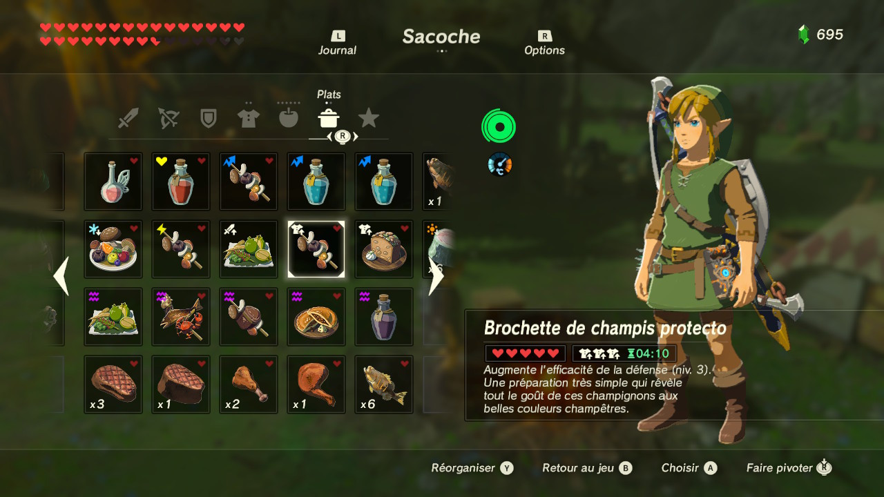 The Legend Of Zelda Breath Of The Wild Guide De La Cuisine Game Guide