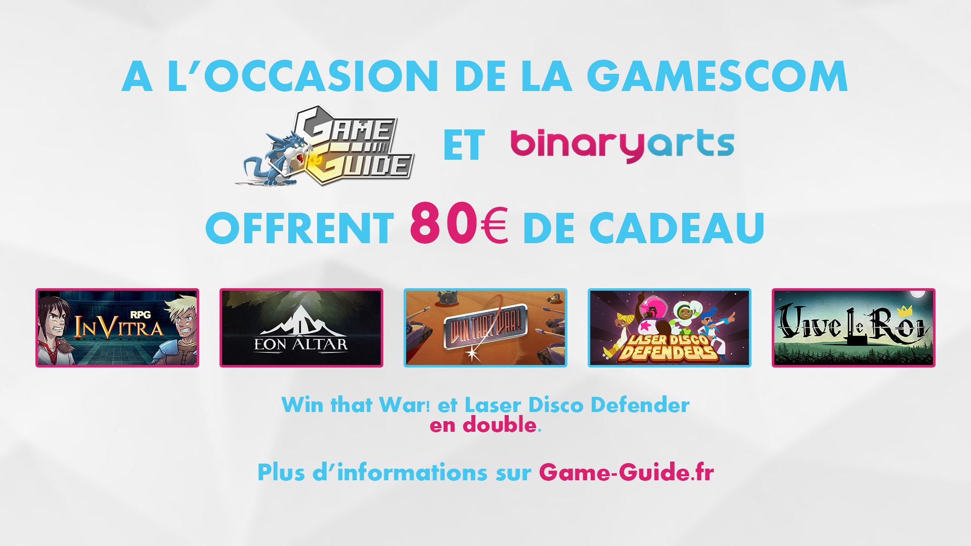 Jeux concours game one