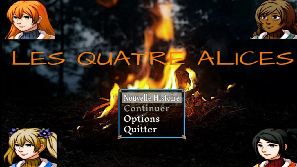 Les Quatre Alices : Un Visual Novel sur les TSA