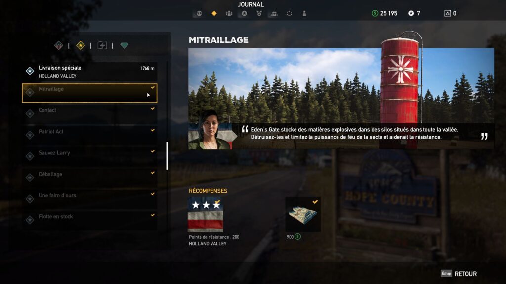 Far Cry 5 : Guide des silos (mission Mitraillage dans la région de John)