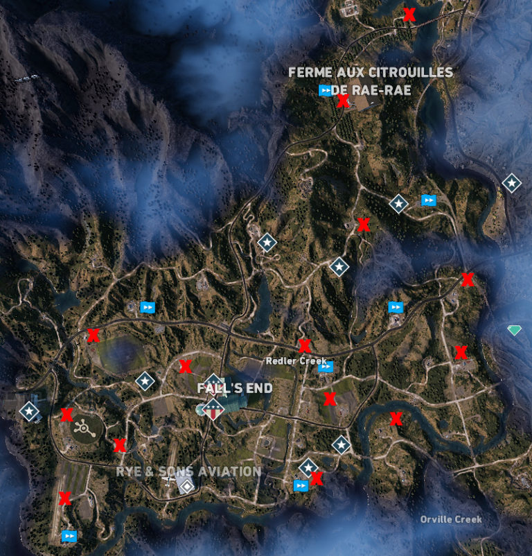 Far Cry Guide des silos mission Mitraillage dans la région de John Game Guide