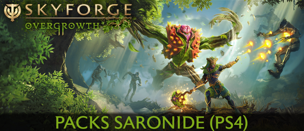 Skyforge – Distribution de Packs Saronide (PS4)