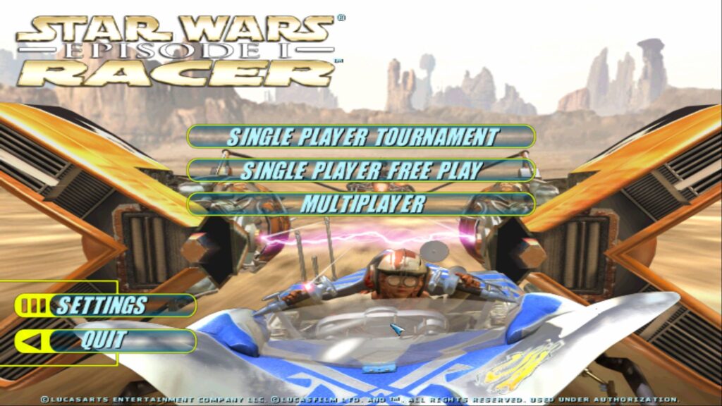 Star Wars Episode I: Racer – Le retour du jeu de course mythique