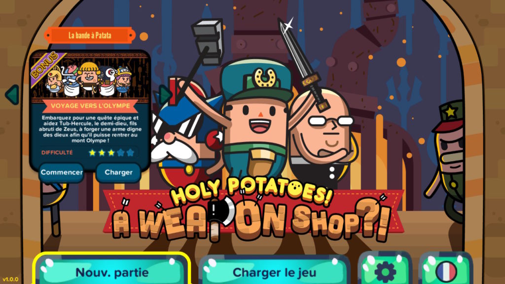 Holy Potatoes! A Weapon Shop?! – Une forge de patates