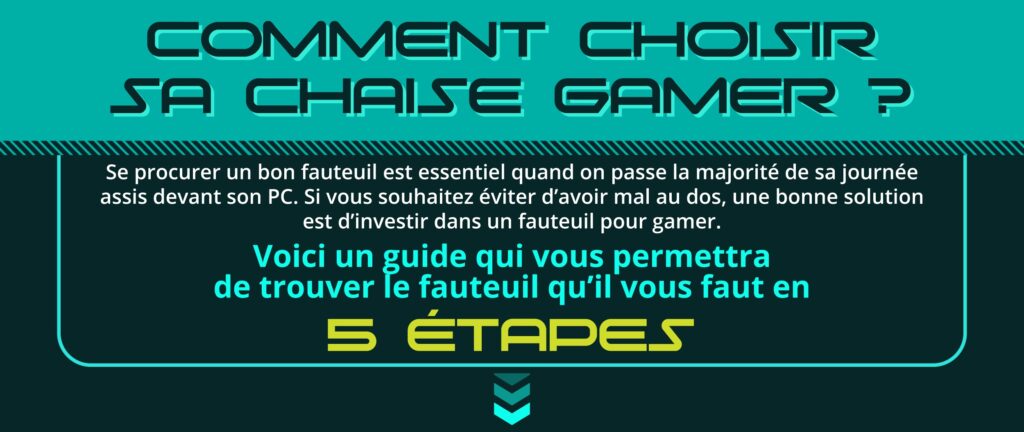 Quelle chaise gaming choisir ?