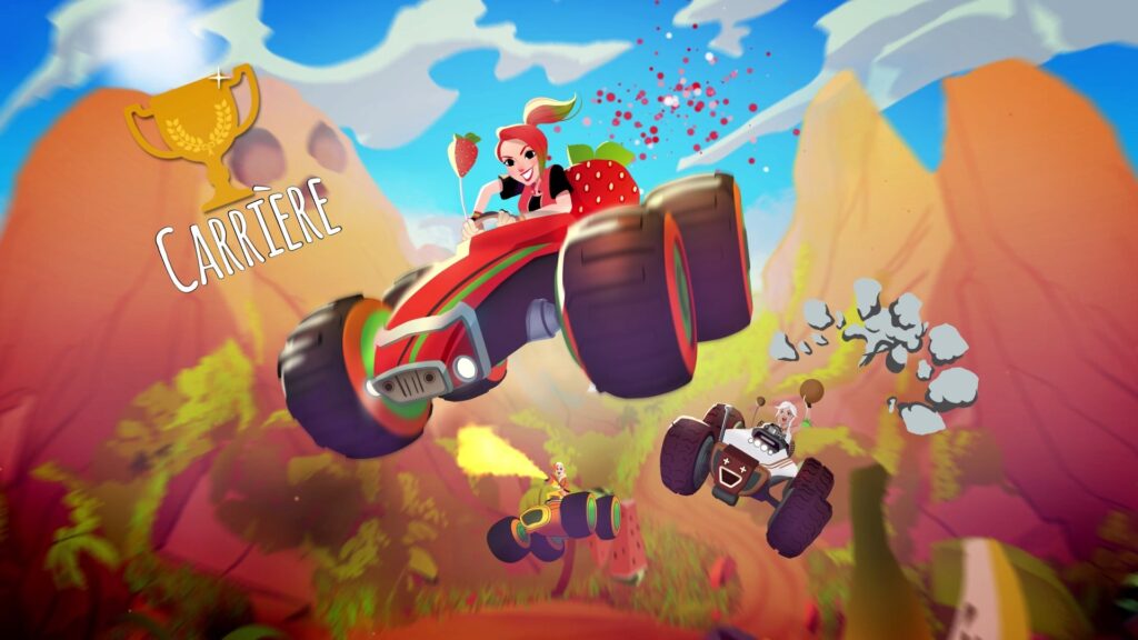 All-Star Fruit Racing – Ba ba ba ba banana, un jeu de course mignon !
