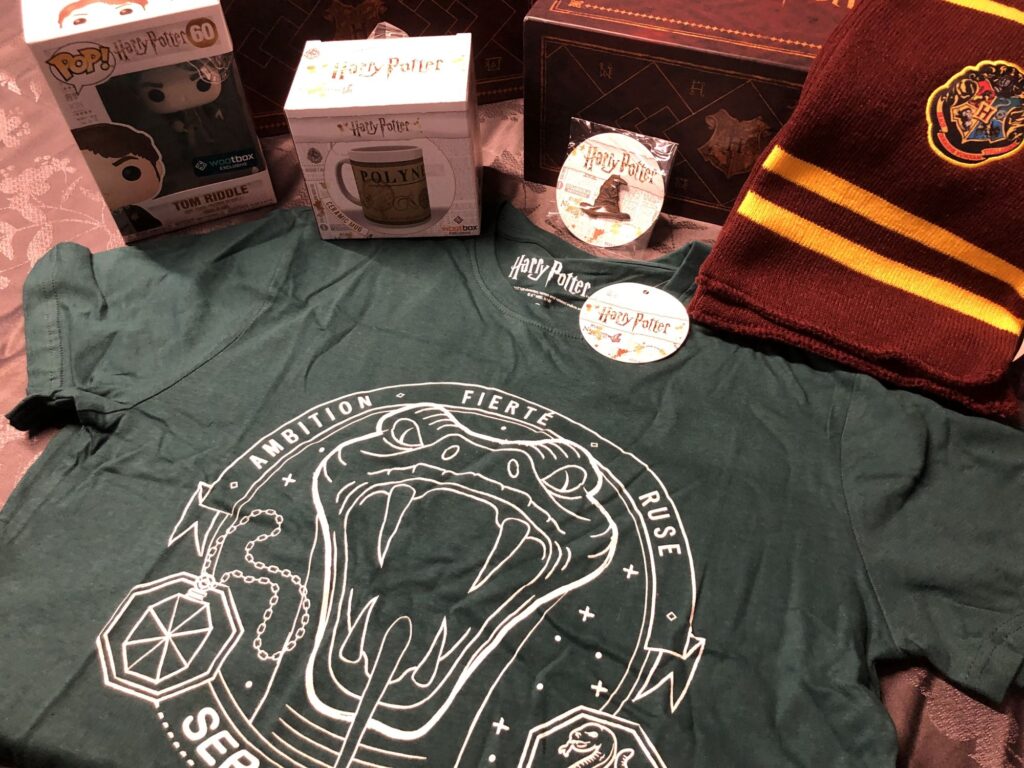 Wootbox – Unboxing de la box Harry Potter