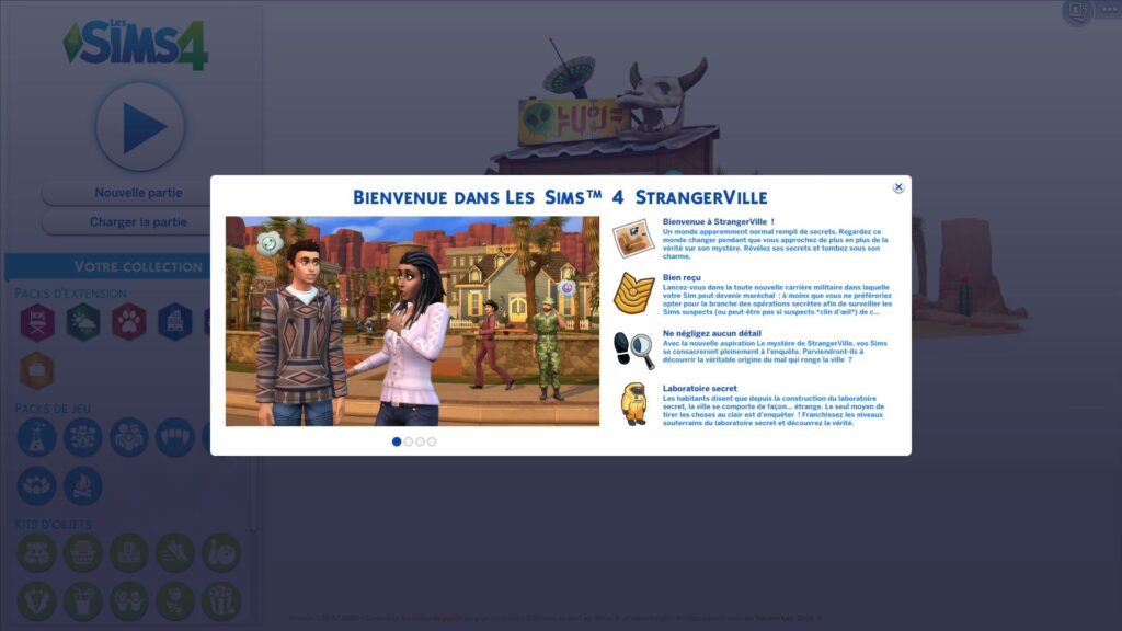 Les Sims 4 – Aperçu du pack de jeu StrangerVille