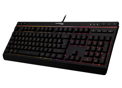 HyperX – Clavier Alloy Core RGB : un clavier à membrane qui pèse lourd !