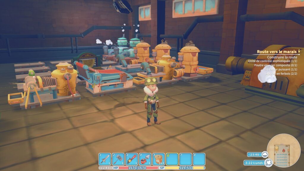 My Time at Portia – Moi j&rsquo;ai des poules, des cochons, des moutons qui font bêêêê