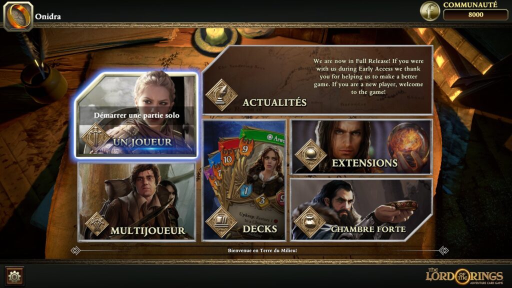 The Lord of the Rings: Adventure Card Game – Un TCG purement narratif
