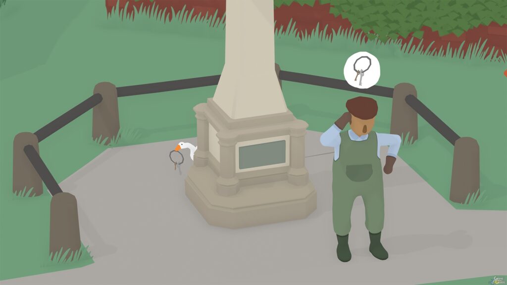 Untitled Goose Game – Metal Goose Solid