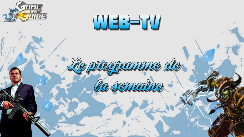Web-TV – Programme de la semaine (11/11)