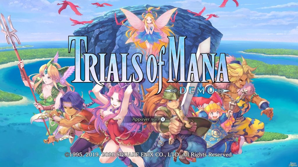Trials of Mana Démo – Démo des mots