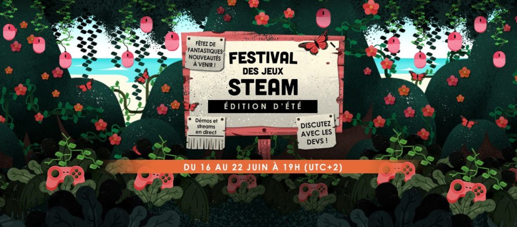 Festival des jeux Steam (édition d&rsquo;été) – Des démos à tester