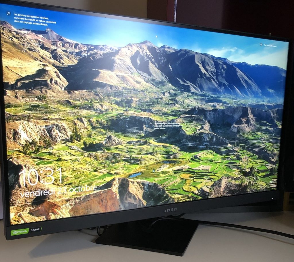 HP – Écran OMEN 27i IPS 165 Hz 2k