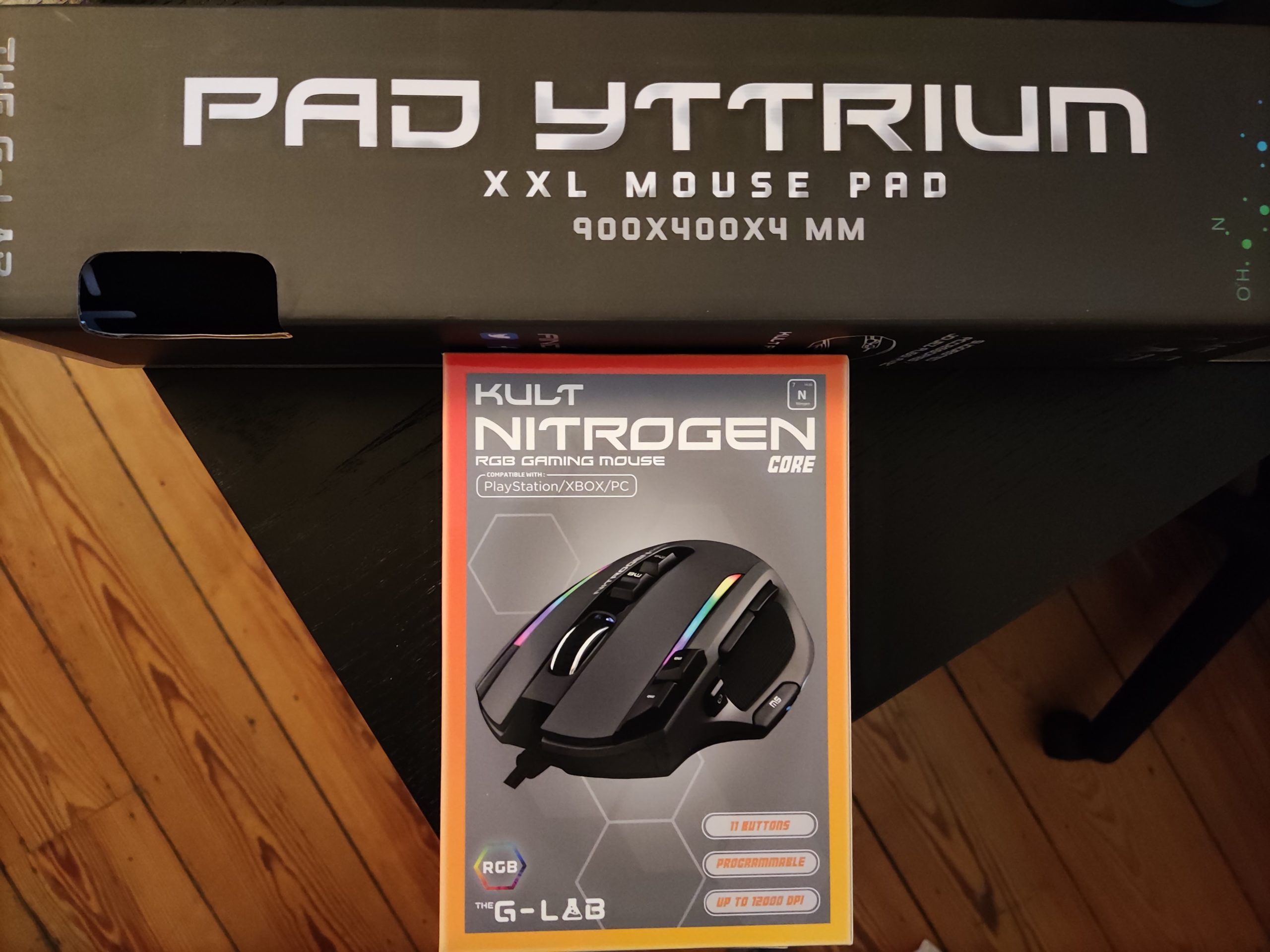 The G-Lab Kult NITROGEN Core: Une souris gaming polyvalente et de haute  qualité