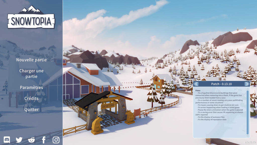 Snowtopia – Gérez votre station de ski !