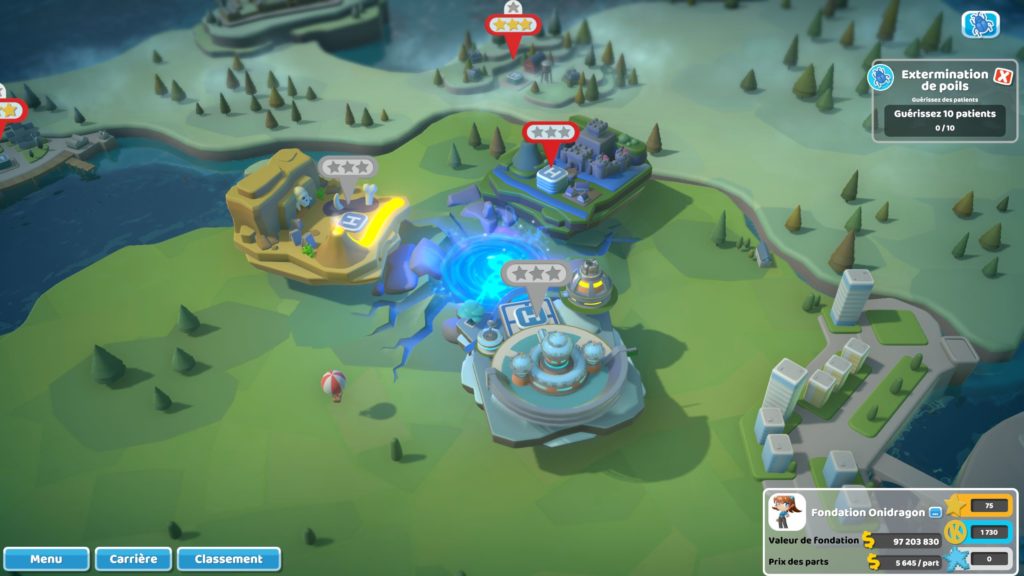 Two Point Hospital – A Stitch in Time – Retour dans le futur