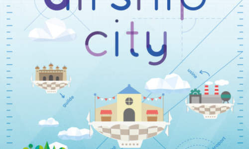 Placard Ludique – Airship City