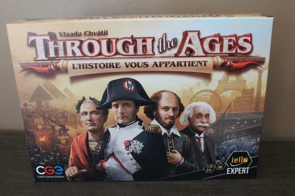 Placard Ludique – Through the Ages: L’Histoire vous appartient