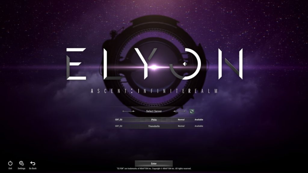 Elyon – Les 25 premiers niveaux