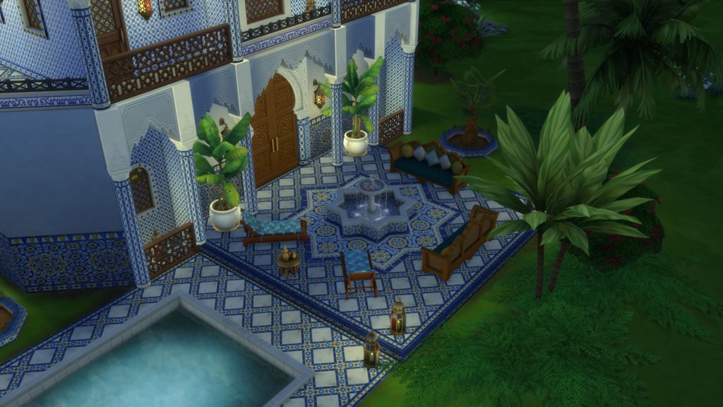 Les Sims 4 – Aperçu du kit « Riad de rêve »