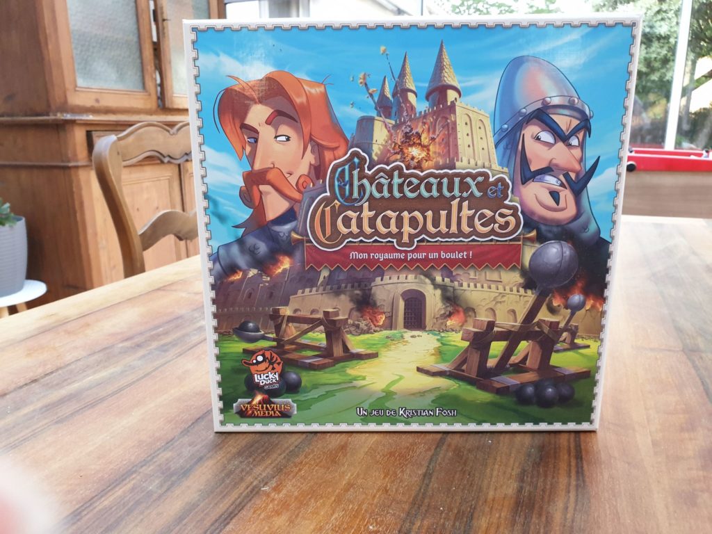 Placard Ludique – Châteaux Et Catapultes