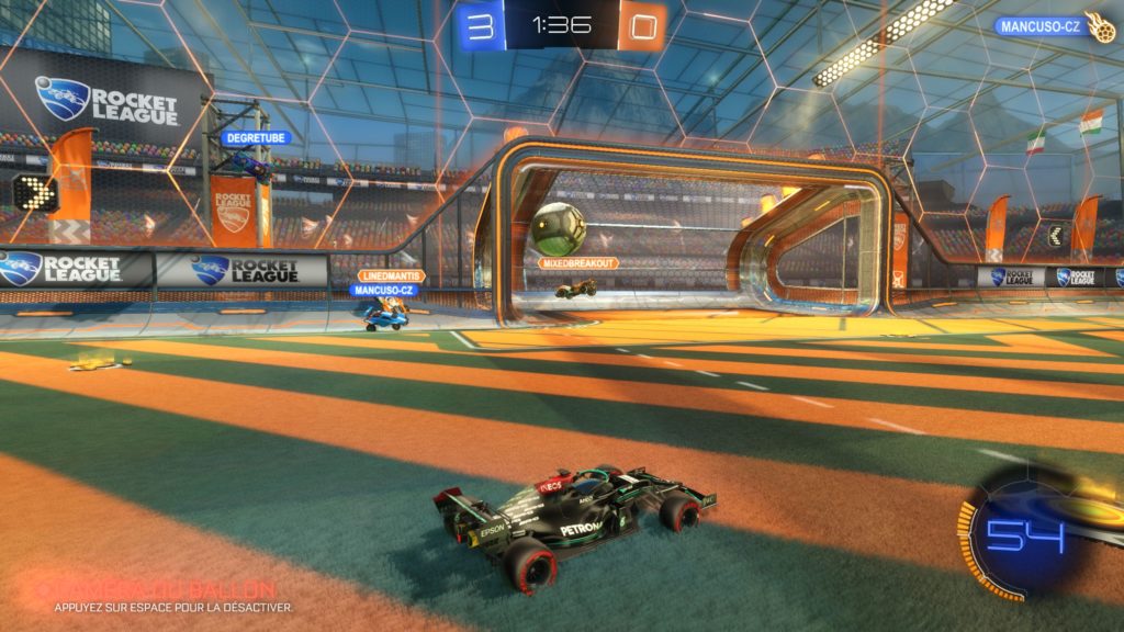 Rocket League – Aux couleurs de la F1