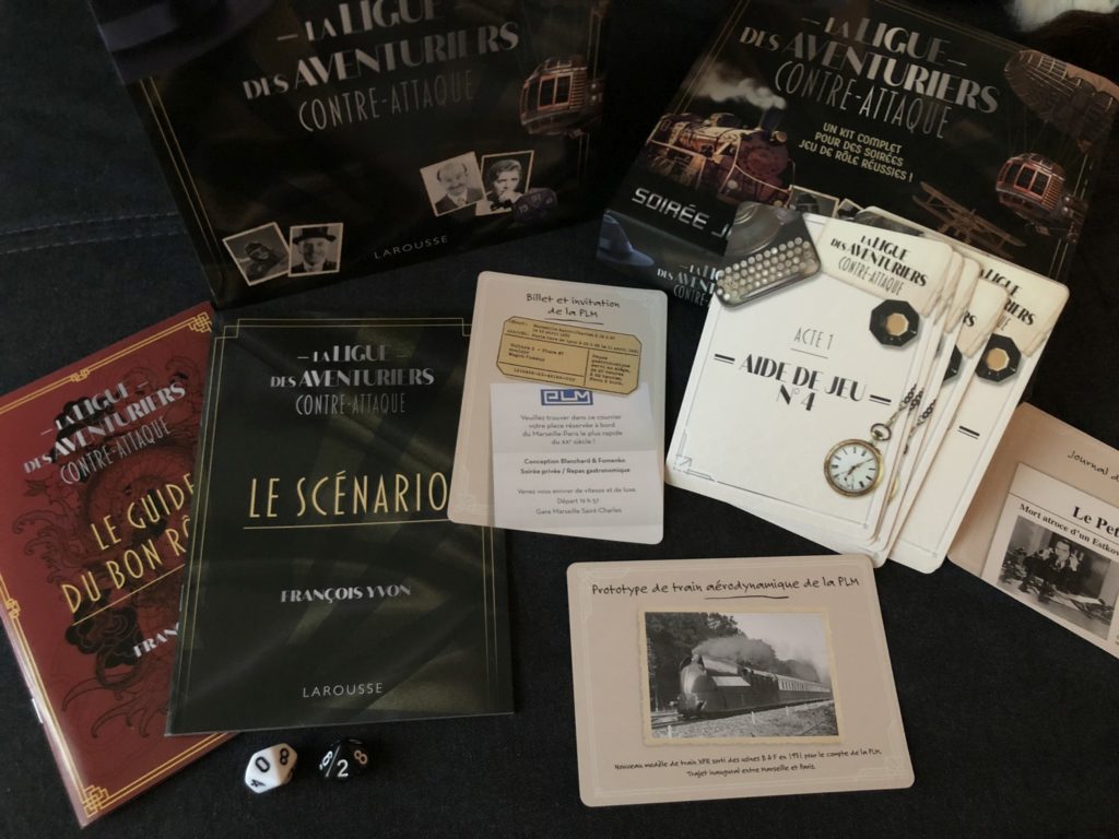 Placard Ludique – La ligue des aventuriers contre attaque