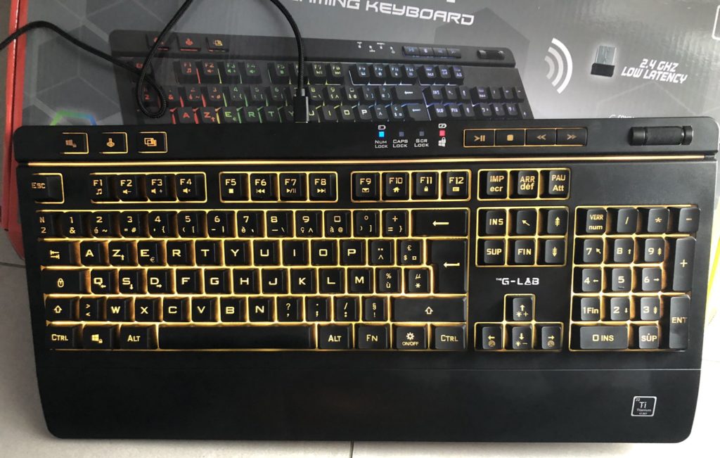 THE G-LAB – Clavier Keyz Titanium