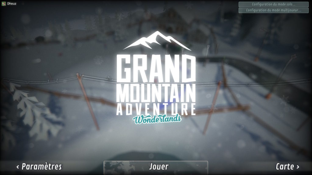 Grand Mountain Adventure : Wonderlands – La poudreuse en monde ouvert